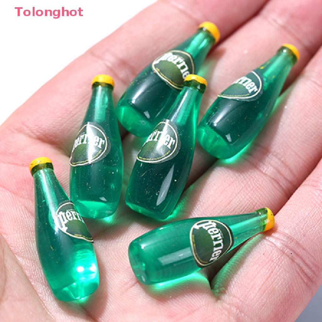 Set 10 Mô Hình Ly Nước mini Tỉ Lệ 1: 12 Trang Trí Nhà Búp Bê