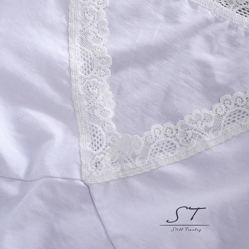 Áo Thun Tay Ngắn Cổ Chữ V Phối Ren Thời Trang Mùa Hè Cho Nữ