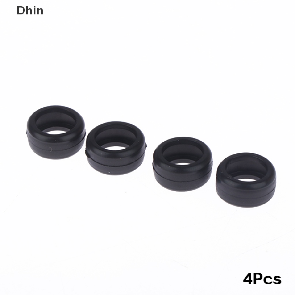 1 Bộ Bánh Xe Cao Su 1: 64 Có Trục Bánh Xe DIY Cho Mô Hình Xe Đua Đồ Chơi