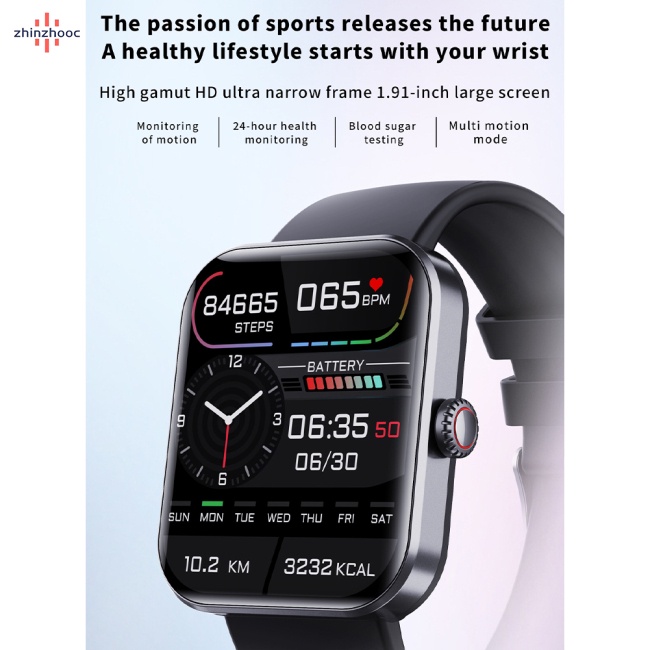 Đồng Hồ Thông Minh vip F57l Theo Dõi Giấc Ngủ Màn Hình Cảm Ứng Kèm Dây Cáp Sạc