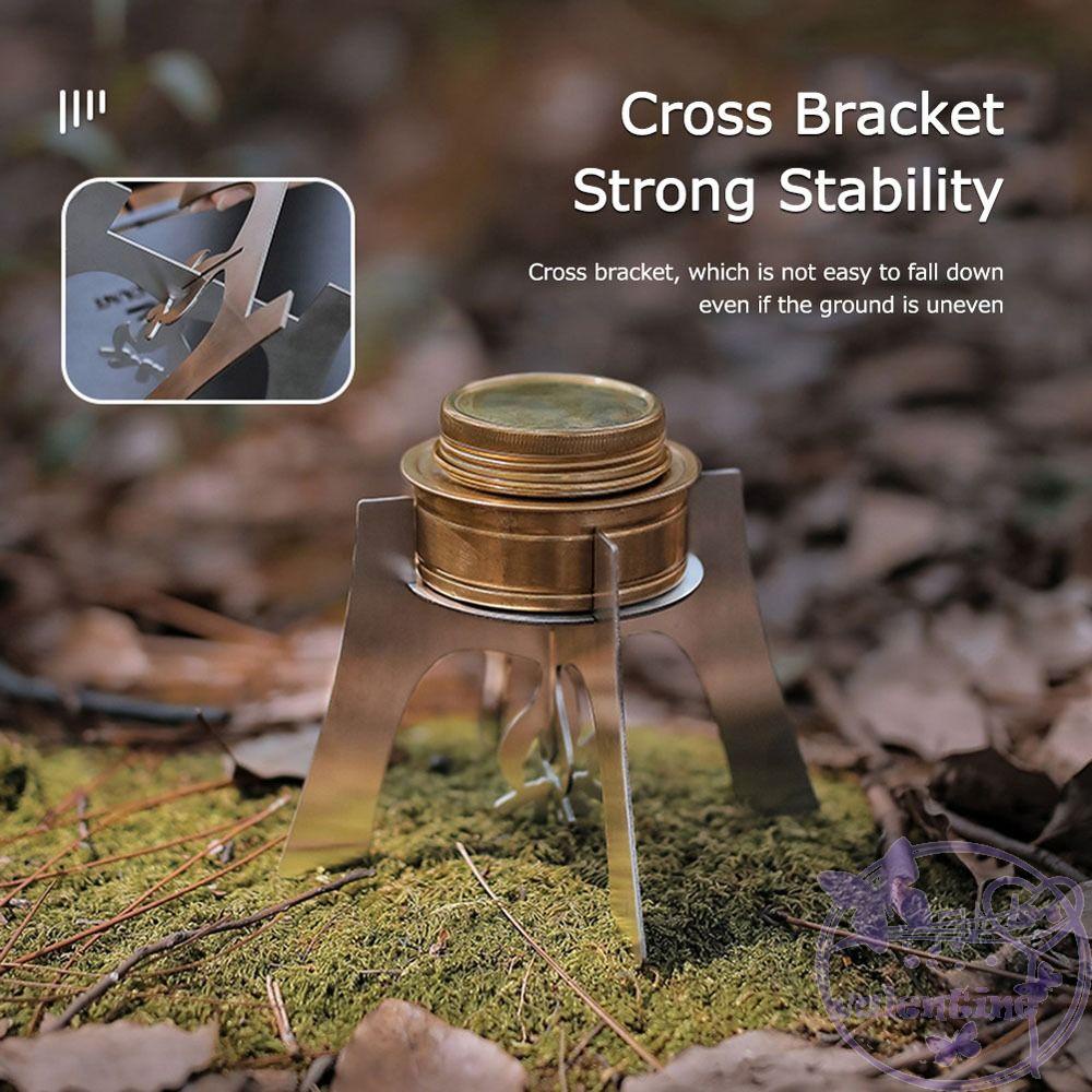 Giá Đỡ Bếp Cồn Khi Đi Cắm Trại / Leo Núi / Câu Cá Chất Lượng Cao