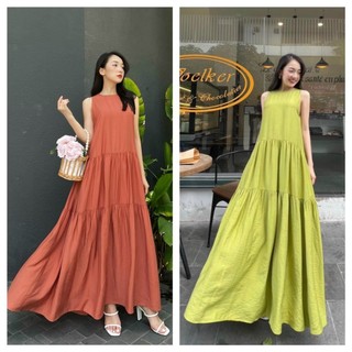 Đầm đũi 3 tầng maxi V398