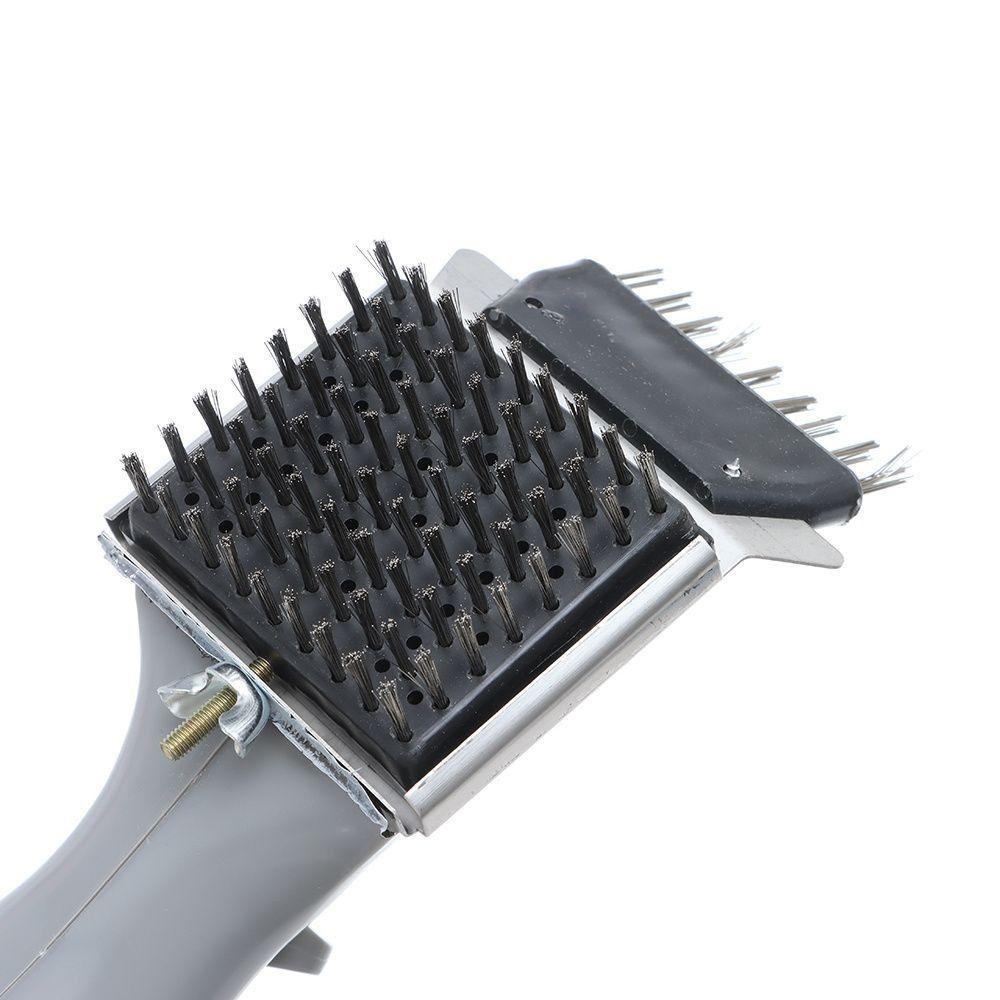 Cọ Nướng Bbq Sợi Thép Không Gỉ Chịu Nhiệt Tốt Tiện Dụng