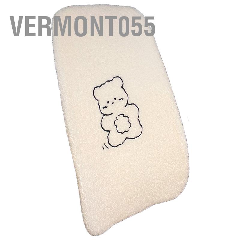 Vermont055 Hỗ Trợ Lưng Xe Hơi Phong Cách Hoạt Hình Dễ Thương Thân Thiện Với Làn Da Berber Lông Cừu Đa Năng Đệm Ô Tô Cho Nội Thất