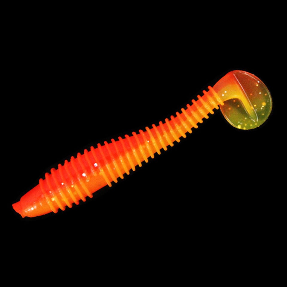 Bộ 10 Mồi Giả Câu Cá Hình Giun Mềm 4.5cm / 5.5cm / 6.5cm