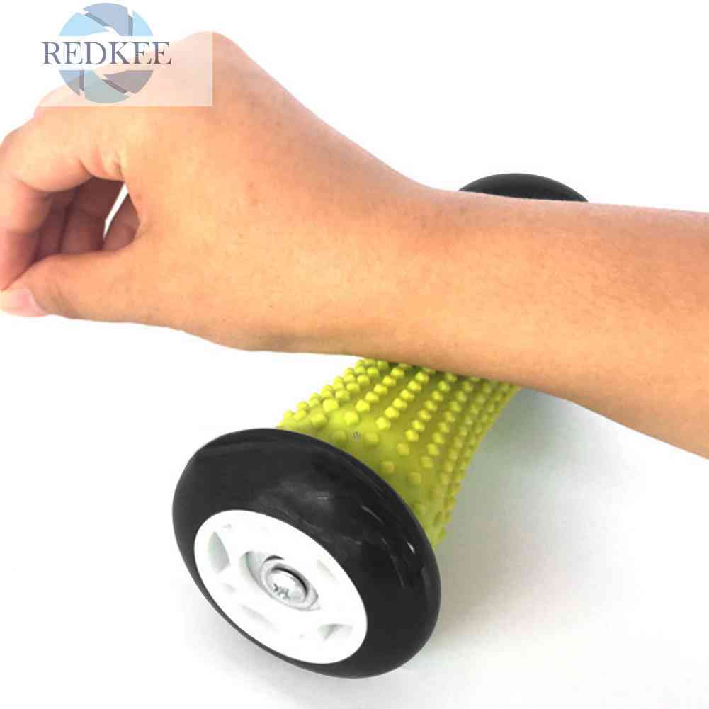 Dụng Cụ Con Lăn Mát Xa Bàn Chân Và Lưng Giúp Giảm Đau Hiệu Quả