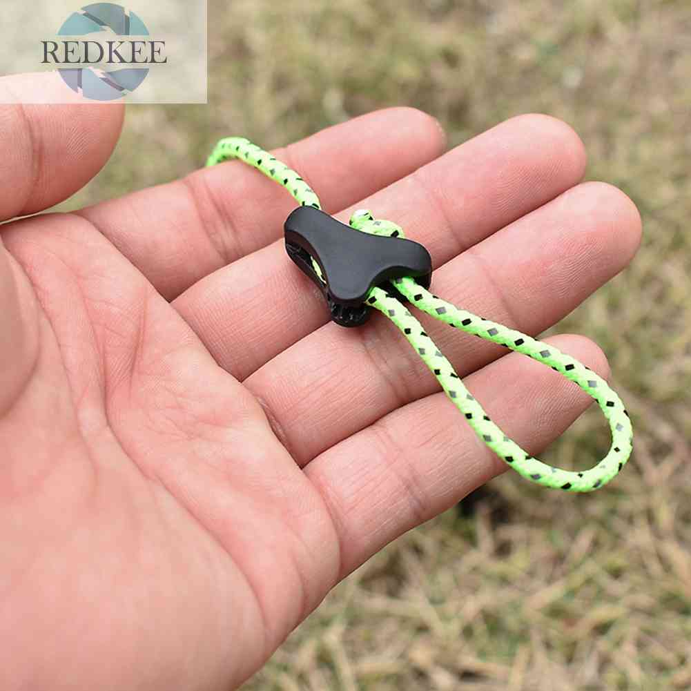 Móc Khóa Dây Lều Chống Trượt Hình Tam Giác