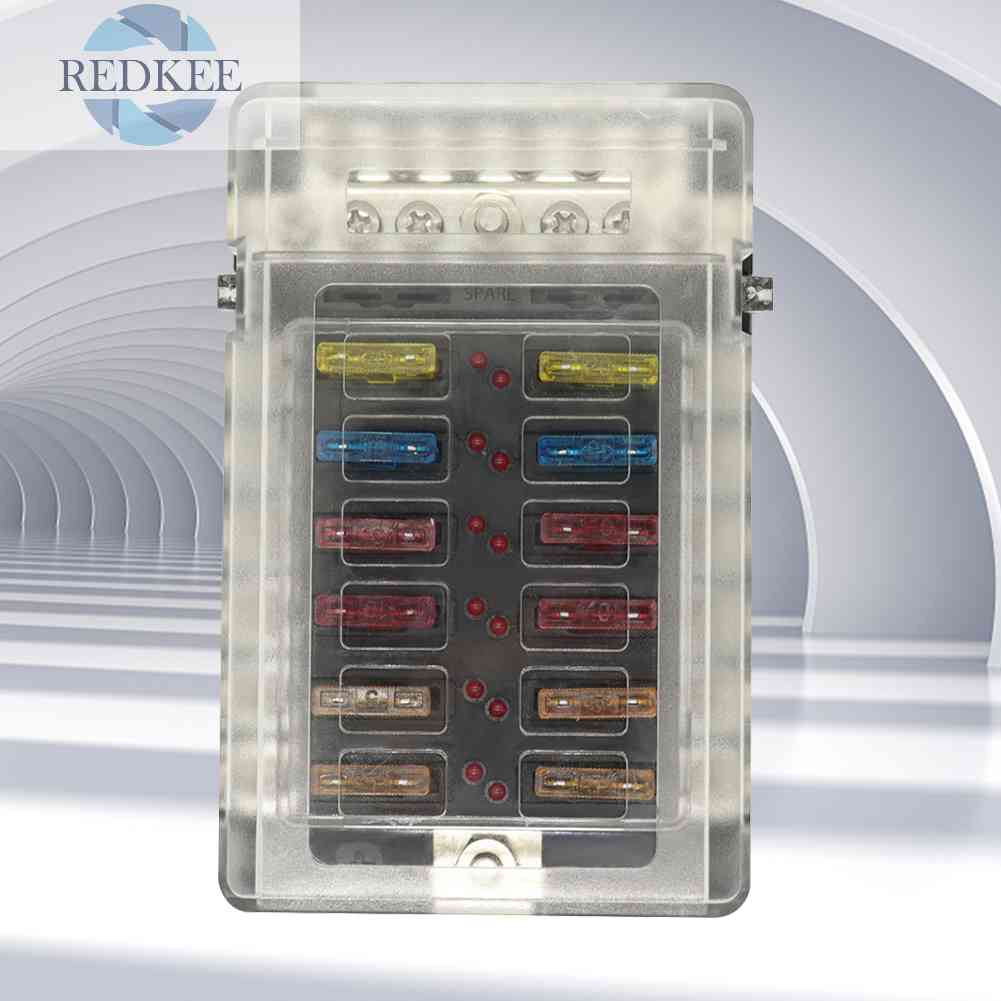 Set 24 Cầu Chì Tự Động 5A 10A 15A 20A ANL Cho Xe RV