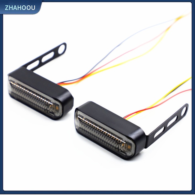 ☃Phụ Kiện Trang Trí Nhà Cửa Độc Đáo Sáng Tạo☃ 1 Cặp Đèn Led Tín Hiệu Xi Nhan Cho Xe Máy / Xe Đạp Điện