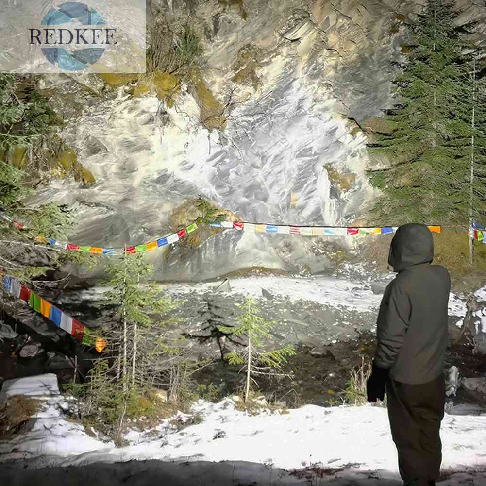 Đèn Đeo Trán Sạc Cổng USB Dùng Khi Đi Cắm Trại Leo Núi