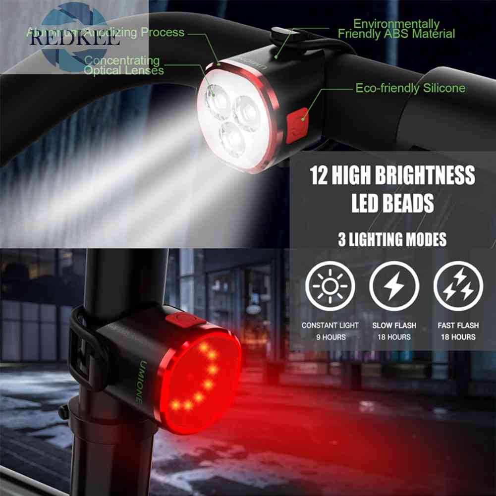 Đèn Pha LED Chống Thấm Nước Cho Xe Đạp Leo Núi