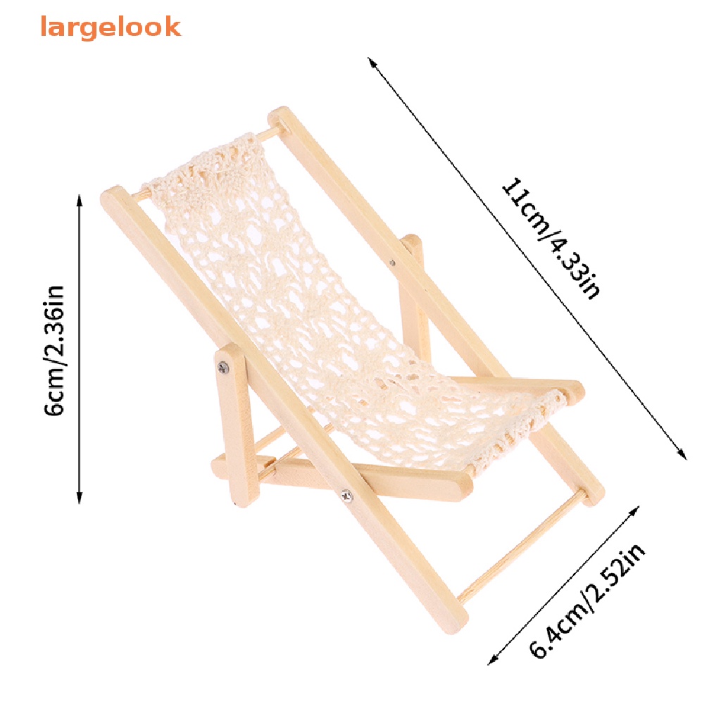 Ghế Xếp Mini Trang Trí Nhà Búp Bê Xinh Xắn