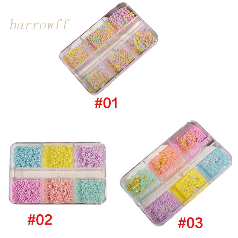 Hạt Tròn Mini Màu Vàng Đồng Đính Trang Trí Móng Tay Nghệ Thuật