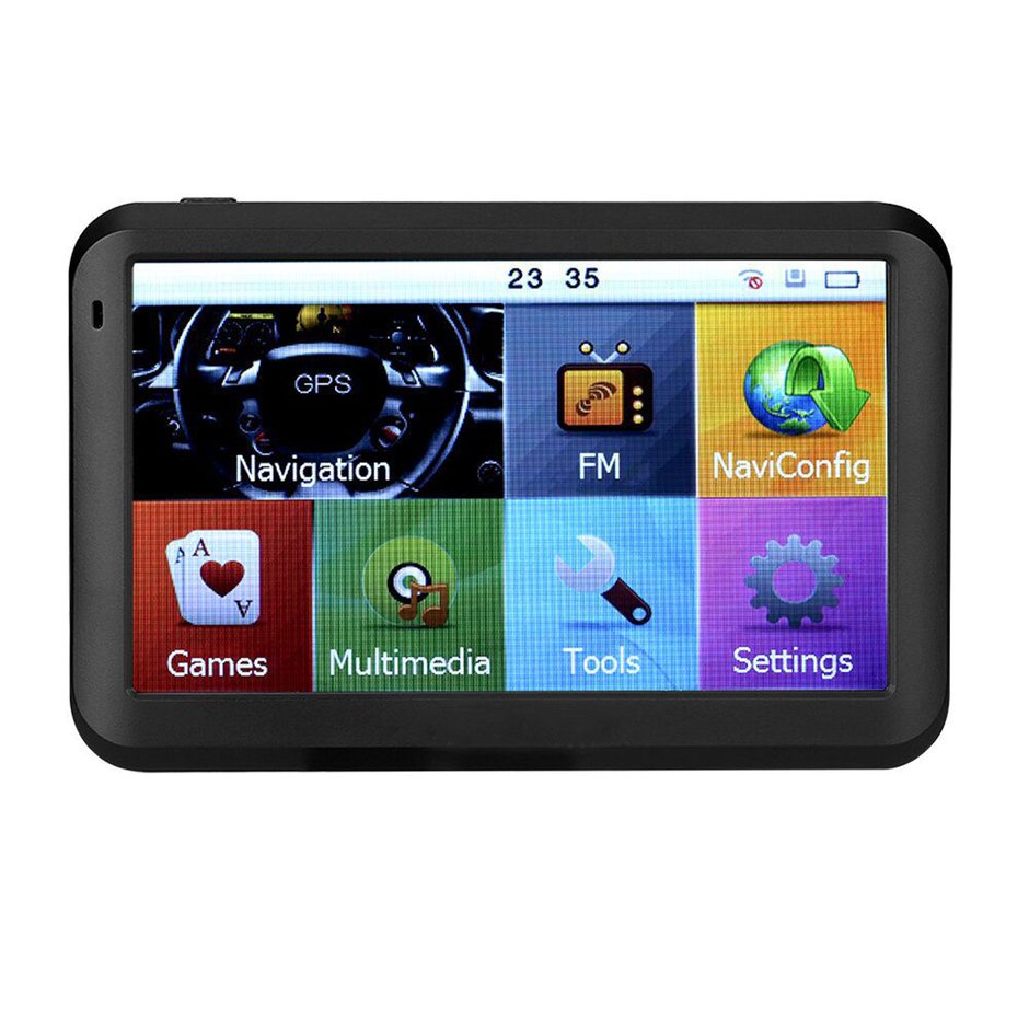 Hệ thống điều hướng 8GB 7 inch GPS Màn hình cảm ứng điều hướng xe hơi mới nhất