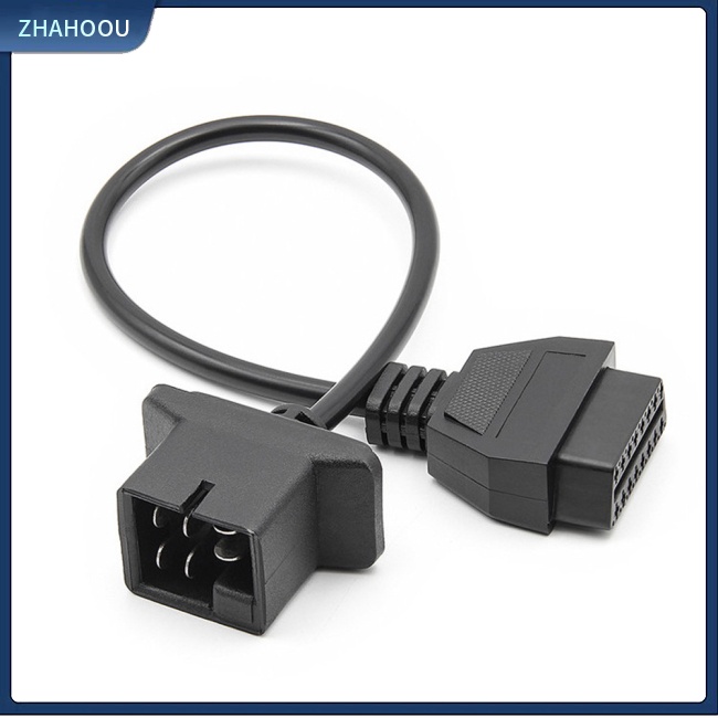 ☃Nhà Cửa☃ Dây Cáp Chuyển Đổi 6pin Sang 16pin Obd2 Chuyên Dụng Dành Cho Ô Tô
