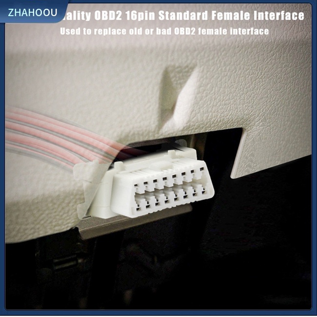 ☃Nhà Cửa☃ Dây Cáp Nối Dài Lỗi Xe Hơi 30cm Lõi Toàn Bộ 16pin Diy