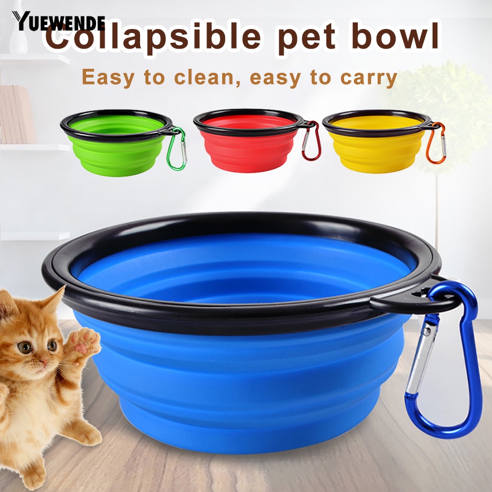 Cốc Đựng Thức Ăn / Nước Uống Cho Thú Cưng 2 Trong 1 Tiện Dụng Khi Đi Du Lịch