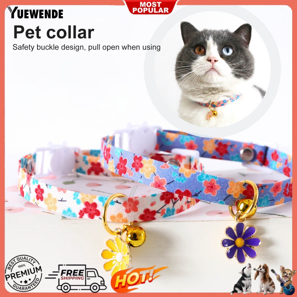 Ye.b Vòng Cổ Có Chuông Thoải Mái Phù Hợp Bốn Mùa Cho Thú Cưng