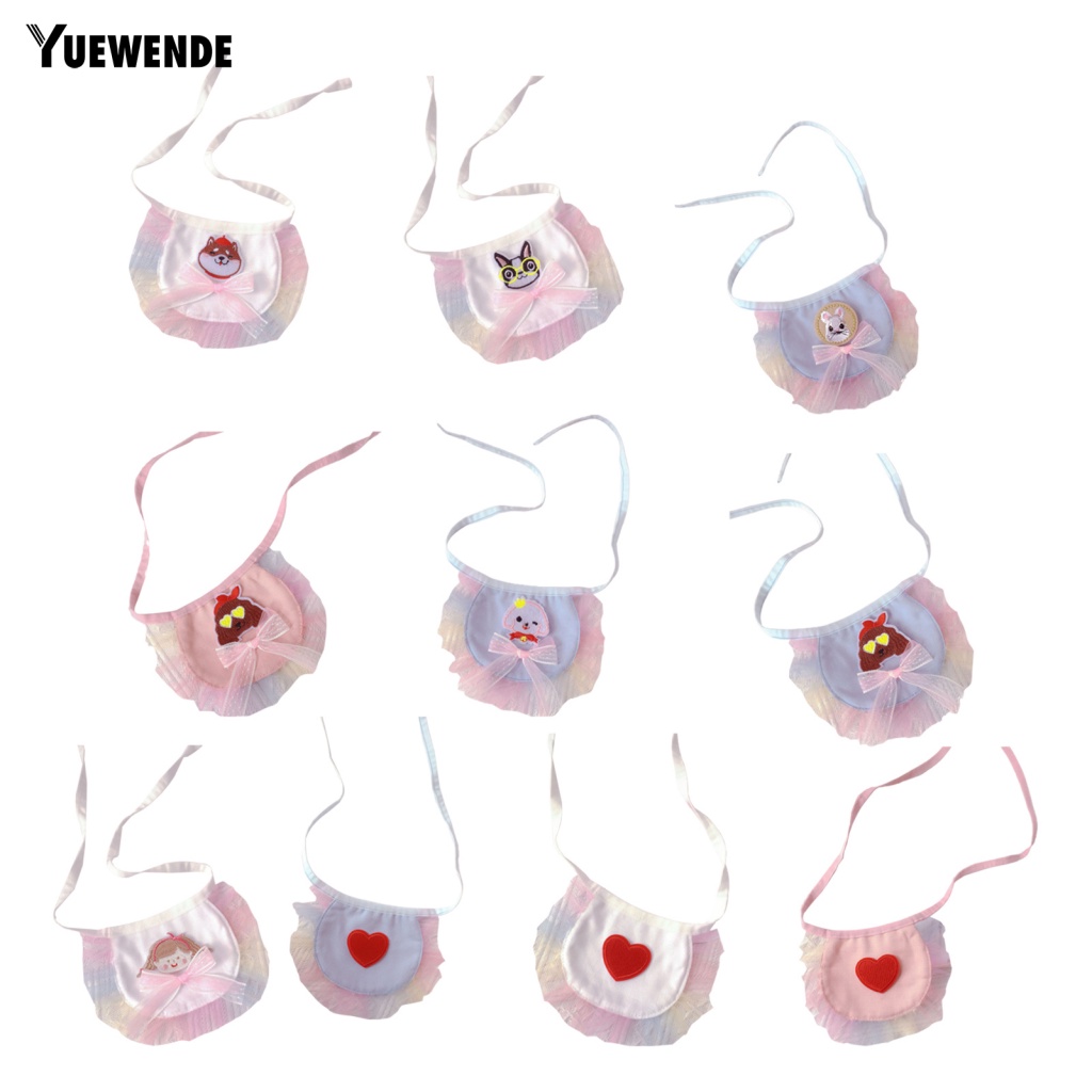 Ye.b Khăn Quàng Cổ Yếm Ăn Trang Trí Đẹp Mắt Kết Cấu Mịn Dùng Làm Đạo Cụ Chụp Ảnh Ngoài Trời Dành Cho