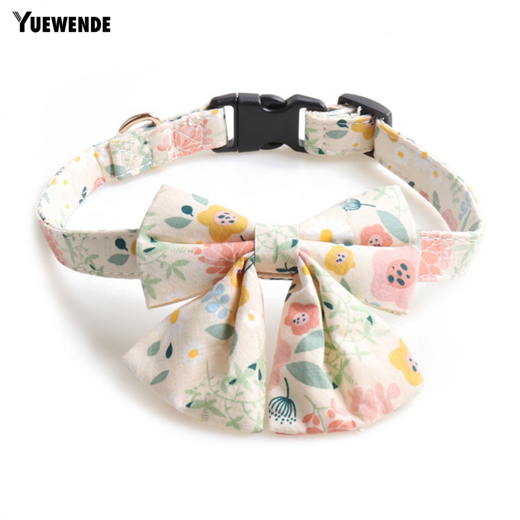 Vòng Cổ Thú Cưng Gắn Nơ Dễ Thương