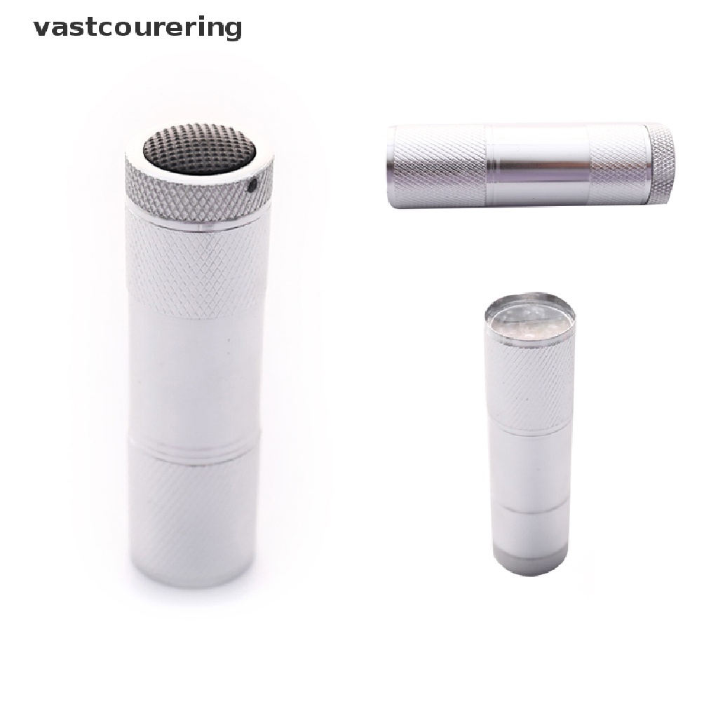 Đèn LED UV Mini Cầm Tay Bằng Silicone Dùng Để Trang Trí Móng