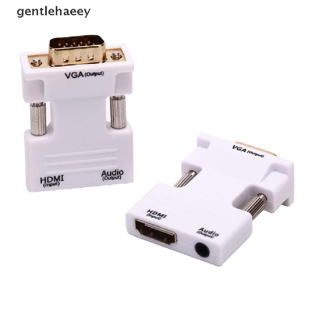 Bộ ChuyểN ĐổI Âm Thanh / Video VGA Sang HDMI Full HD 1080P Cho Laptop / PC Sang TV AV HDTV