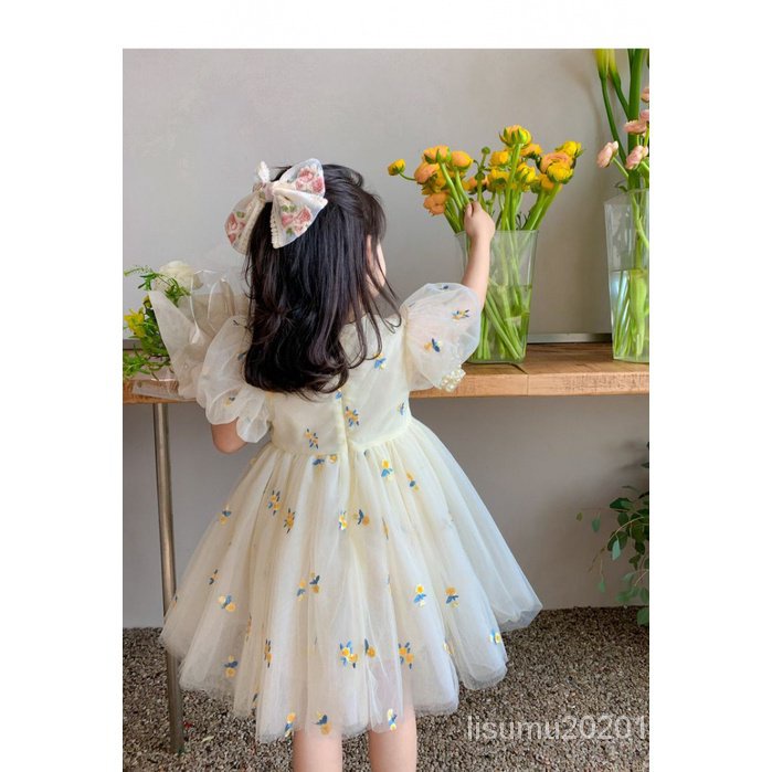 Đầm Công Chúa Phong Cách Hàn Quốc Thời Trang Mùa Hè Mới Cho Bé Gái