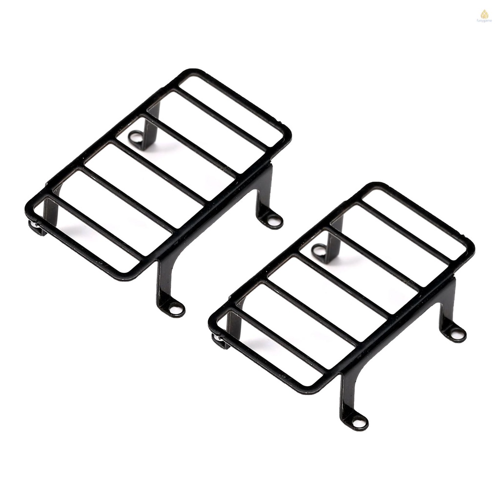 Vỏ Bọc Bảo Vệ Đèn Pha Trước Sau Bằng Kim Loại Phối Dây Thép Cho TRX-4 TRX-6 4X4 6X6 G63 G500