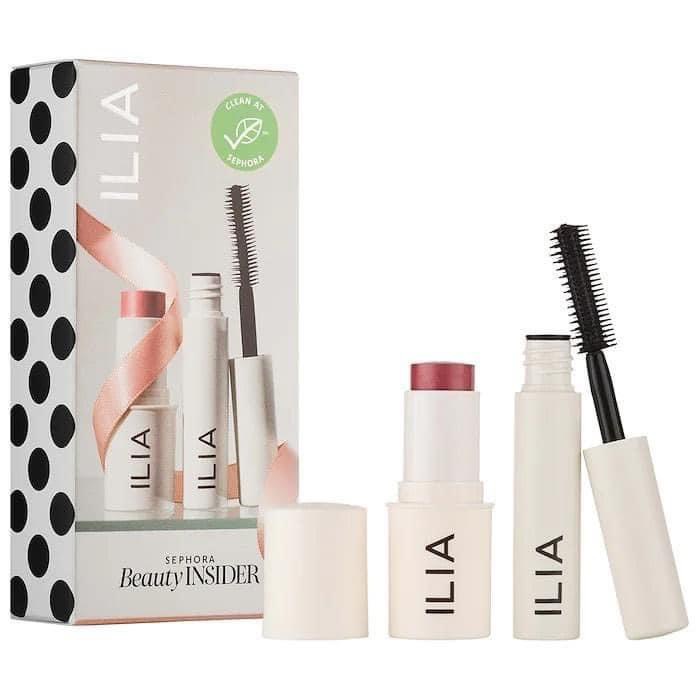 Set gilf mascara và thỏi kem môi/má đa năng ILIA