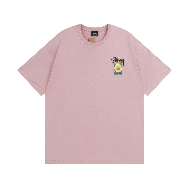 St-us 8 - Áo Thun Tay Ngắn Cổ Tròn In Hình Phong Cảnh Đường Phố Thời Trang Cao Cấp Phong Cách Đường Phố Cho Nam Và Nữ