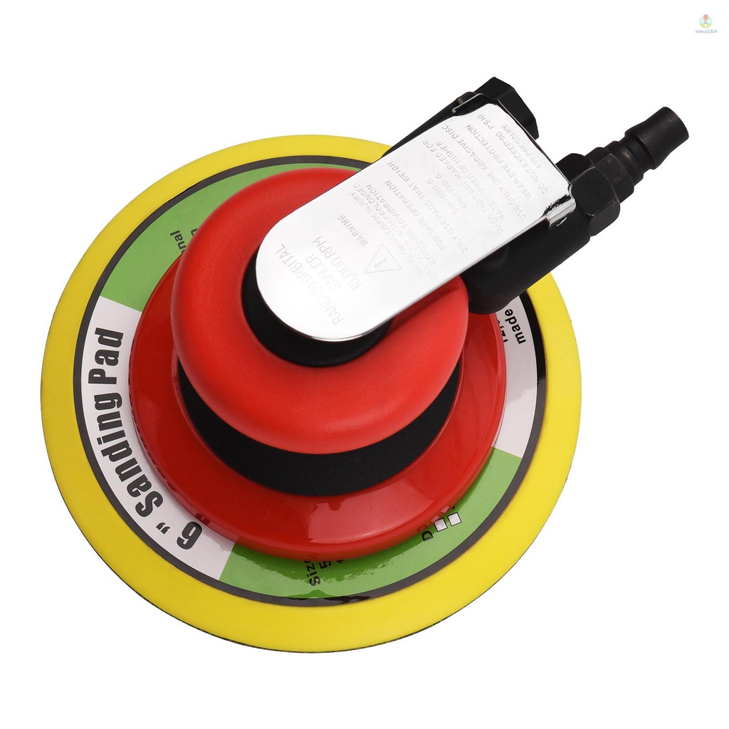 Máy Đánh Bóng 6 Inch 10000RPM Màu Đỏ Chuyên Dụng Cho Chế Biến Gỗ / Kim Loại / Kim Loại
