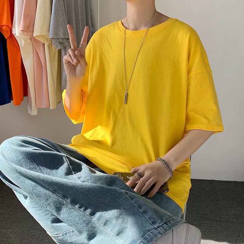 Áo thun trơn unisex nam , nữ - áo phông cotton mềm mịn nhiều màu