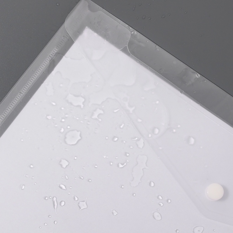 Túi Đựng Tài Liệu Khổ A4 Bằng Nhựa PVC Trong Suốt Dày Dặn Chống Thấm Nước Chất Lượng Cao