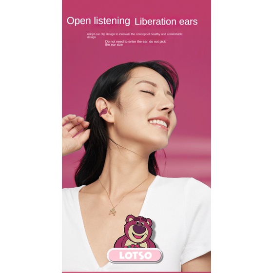 Còng Tai Nghe Bluetooth Không Dây Kd21 Kẹp Vành Tai Thông Dụng Cho Học Sinh Nam Nữ GDRC