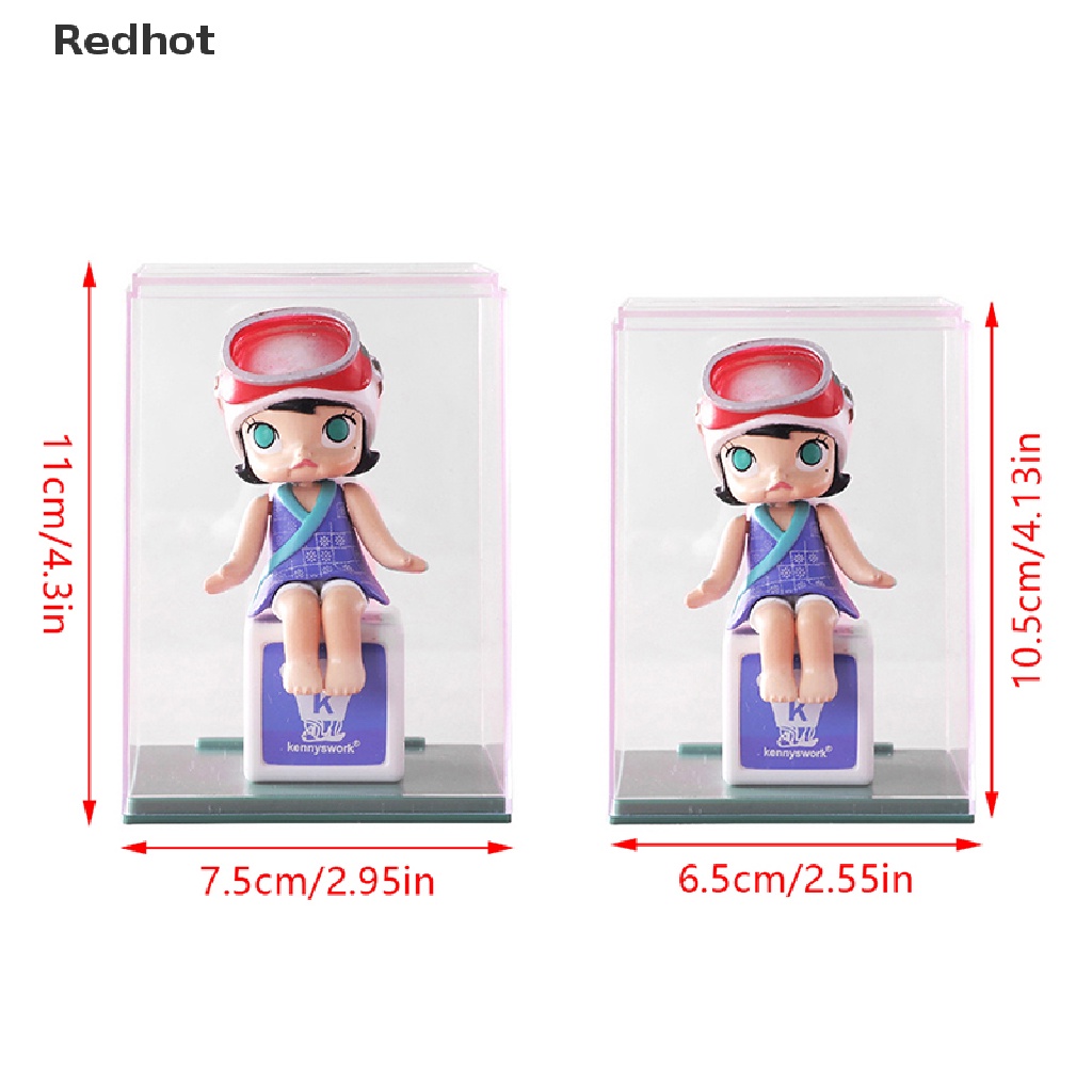 1 Hộp Trưng Bày Mô Hình Búp Bê Trong Suốt Chống Bụi