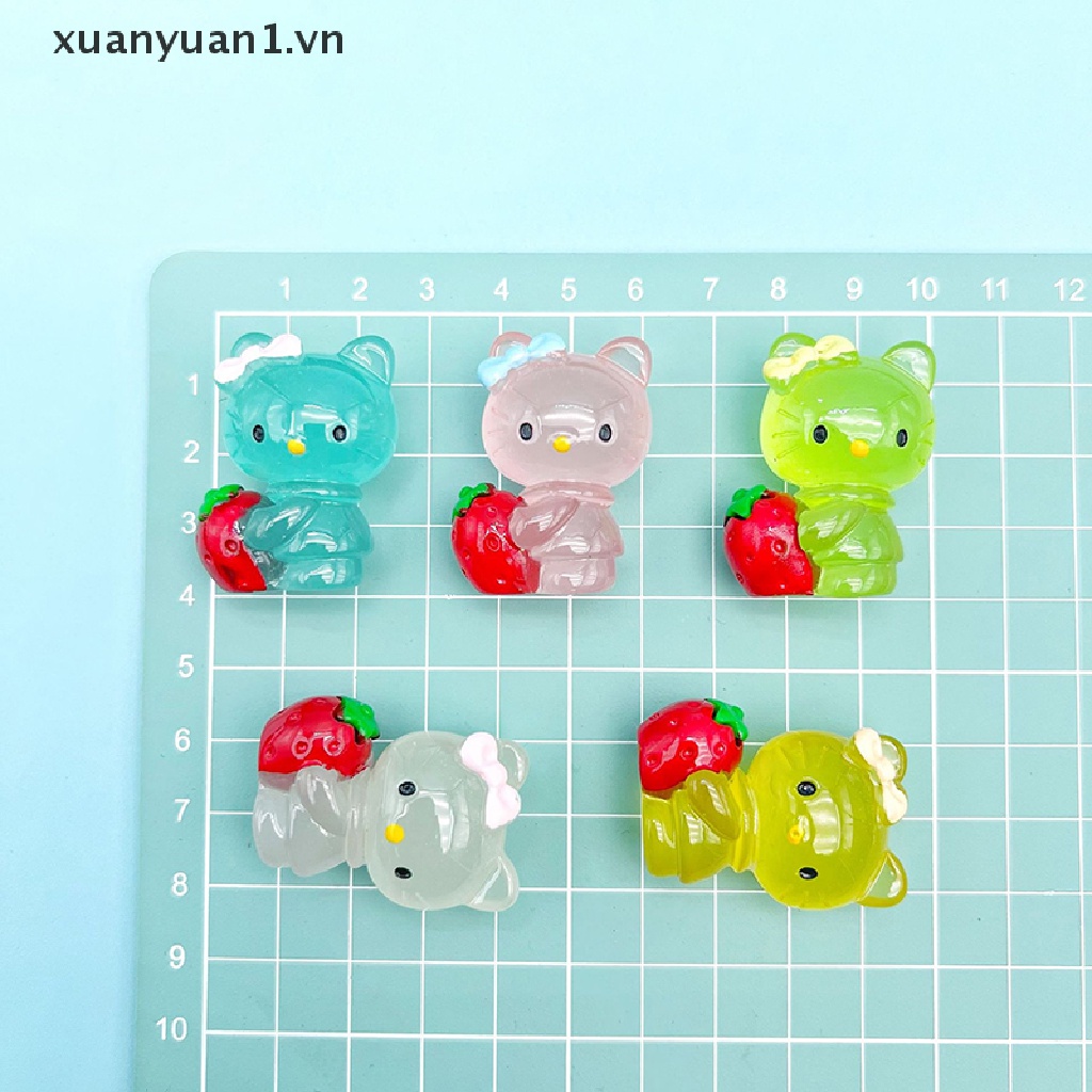 1 Đồ trang trí Chú Mèo Phát Quang Xinh Xắn Dùng Để Trang Trí