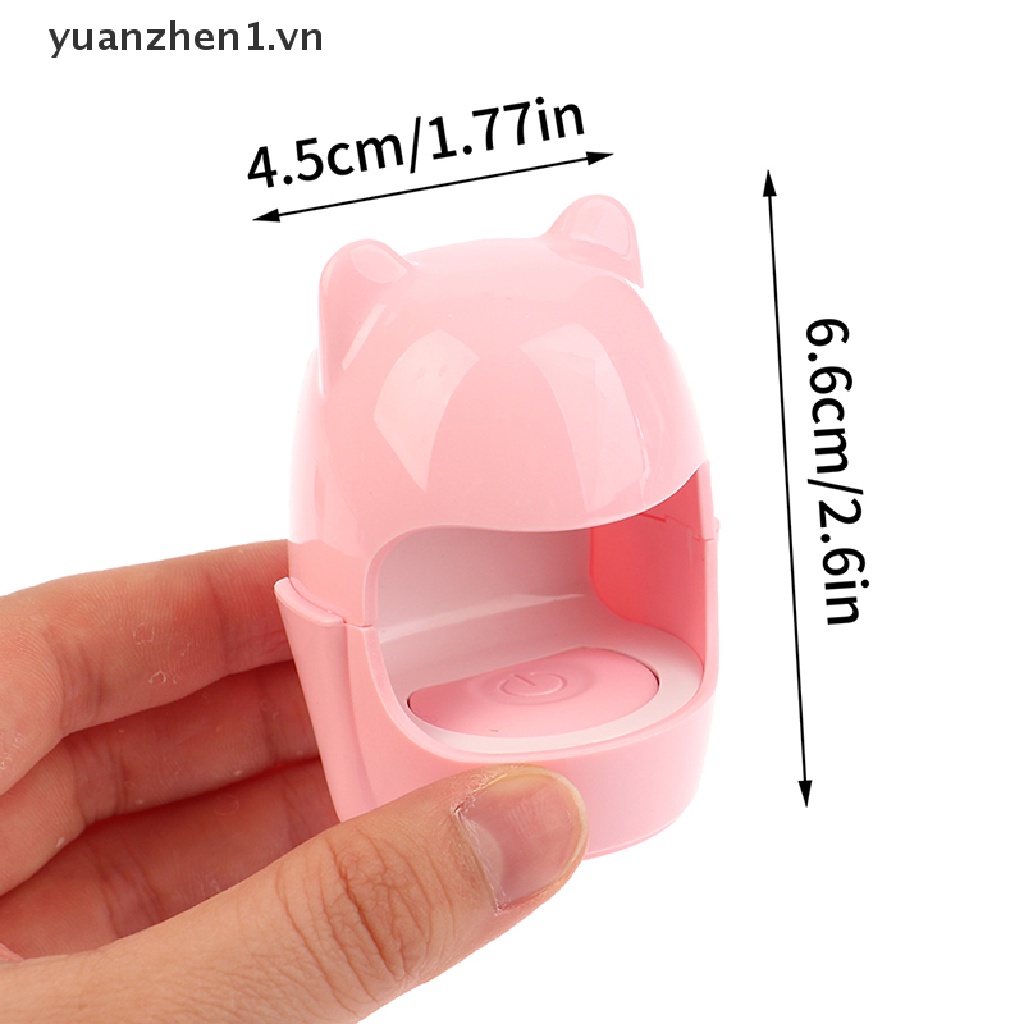 Máy Sấy Khô Sơn Móng Tay Bằng Tia UV 6W Sạc Cổng USB Tiện Dụng