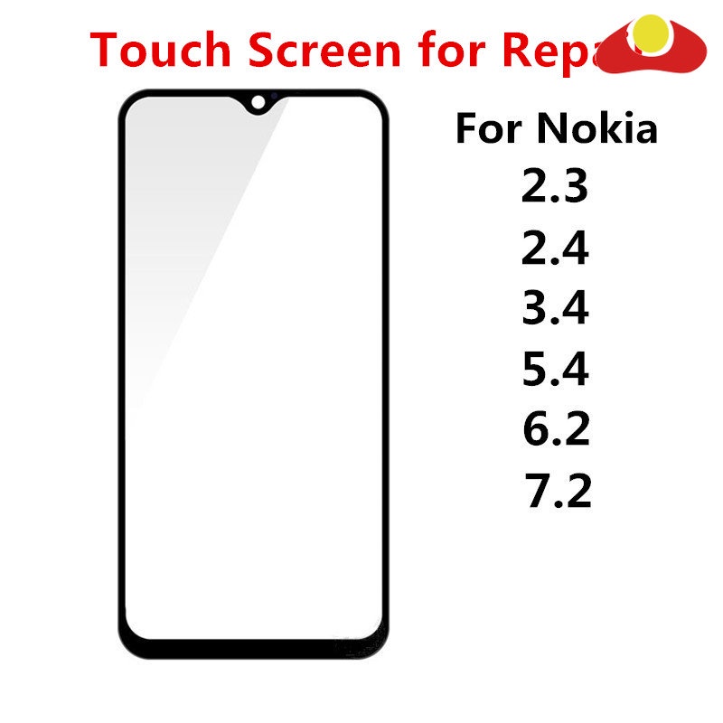 Màn Hình Cảm Ứng LCD Bằng Kính Thay Thế Chuyên Dụng Cho Nokia 2.3 2.4 3.4 5.4 6.2 7.2