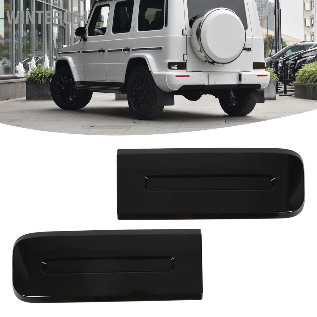 Winter064 Thay thế Miếng dán trang trí ốp đuôi đèn viền hậu bảo vệ thay cho Benz G Class 2019‑2022