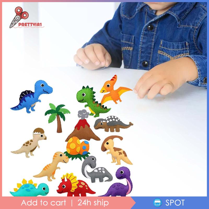 [Prettyia1] Bộ Dụng Cụ May Vá Thủ Công Hình Thú Nhồi Bông DIY Cho Người Mới Bắt Đầu