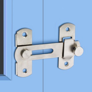 Khóa cửa chốt móc xoay, chốt khóa cửa lùa inox - bảo hành 12 tháng .