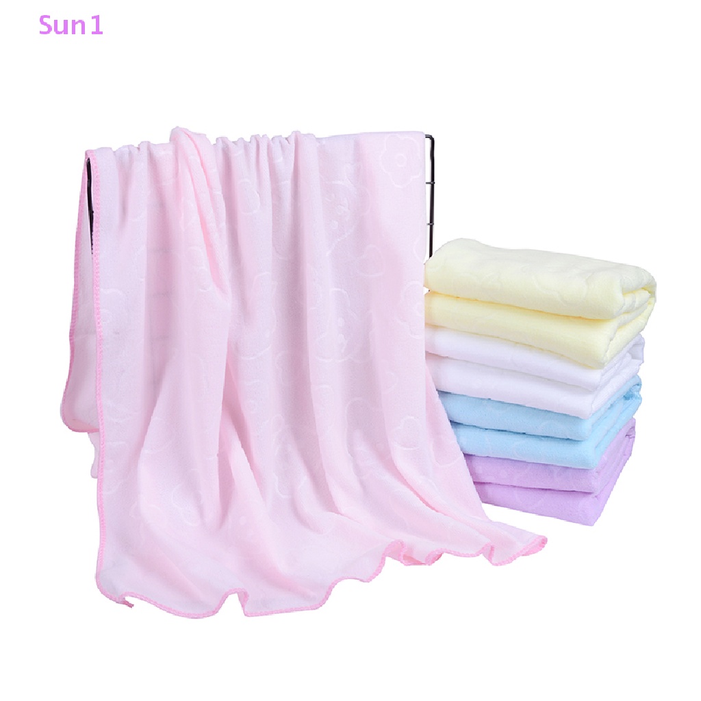 1 Khăn Tắm microfiber Mềm Mại Kích Thước 140 * 70cm