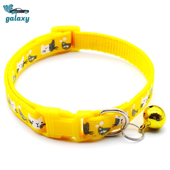 Galaxy Vòng Cổ Chống Thất Lạc Có Thể Điều Chỉnh Và Chuông Hình Chó Mèo