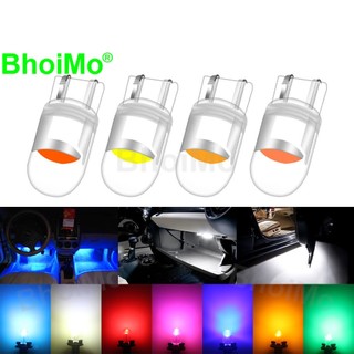 Bhoimo 5 Chiếc Siêu Ngắn T10 Led COB Mái Vòm Ô Tô Biển Số Đèn Báo Nội Thất W5W 194 168 Bên Nêm Thay Thế Đọc Vị Trí Phía Sau cốp Bản Đồ Cửa Bóng Đèn Tín Hiệu Đèn Công Viên Xe Máy