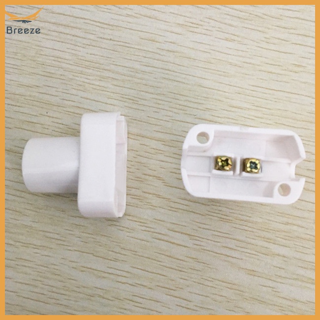 Giá Đỡ Bóng Đèn LED E17 Hình Vuông Màu Trắng Chất Lượng Cao Chống Lão Hóa