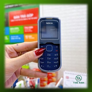 Bộ vỏ Nokia 1202 zin mấu máy chuẩn. hàng như hình.