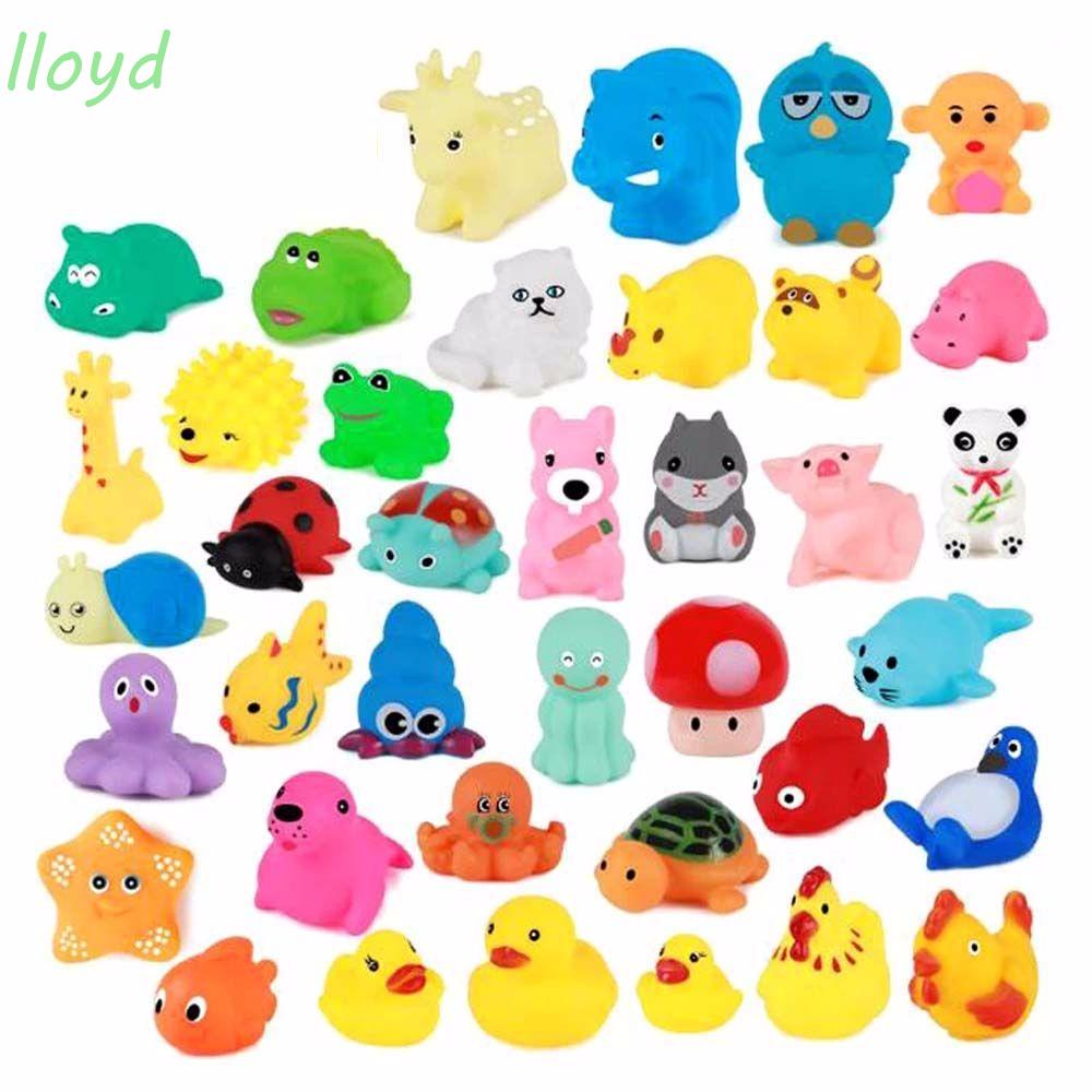 Đồ Chơi Bóp Hình Con Vật Nhiều Màu Dễ Thương Có Âm Thanh