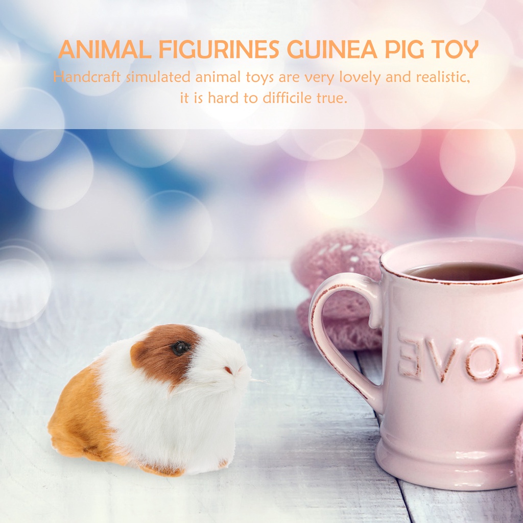 Đồ trang trí Chú Heo Guinea Nhồi Bông Đáng Yêu
