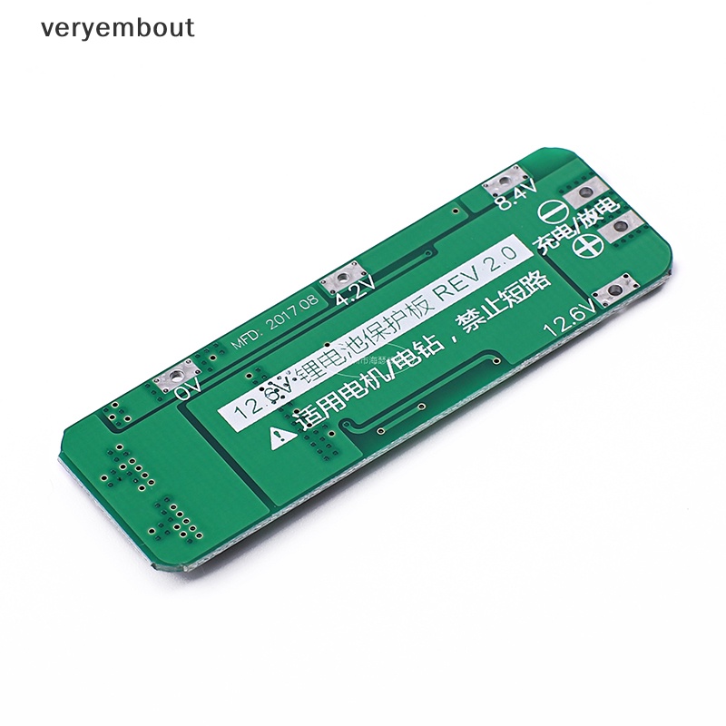 Bảng Mạch Bảo Vệ Bộ Sạc ut 3S 20A 18650 Li-ion 11.1V 12V 12.6V n