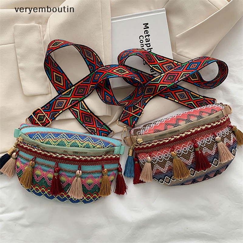 Túi Da Đeo Chéo Phối Tua Rua Phong Cách Retro Thời Trang Cho Nữ